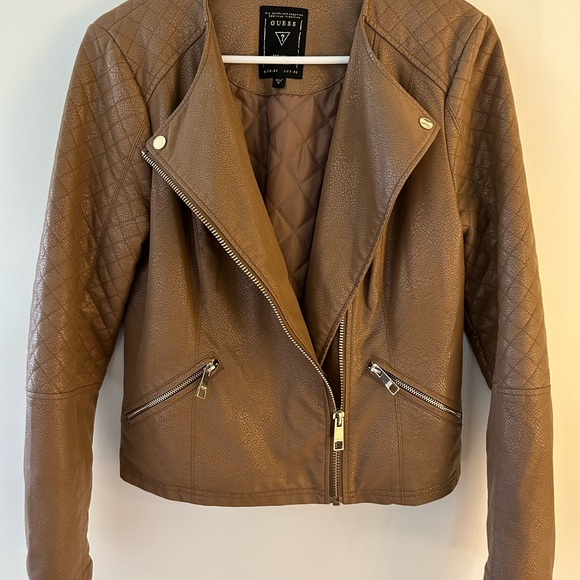 Guess faux leather jacket - Picture 2 of 7